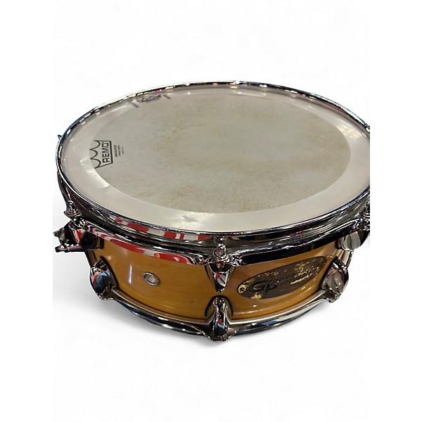 Used Groove Percussion 13X5 snare Natural Drum