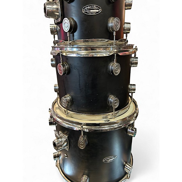 Used PDP by DW 4 Piece f series Black Drum Kit
