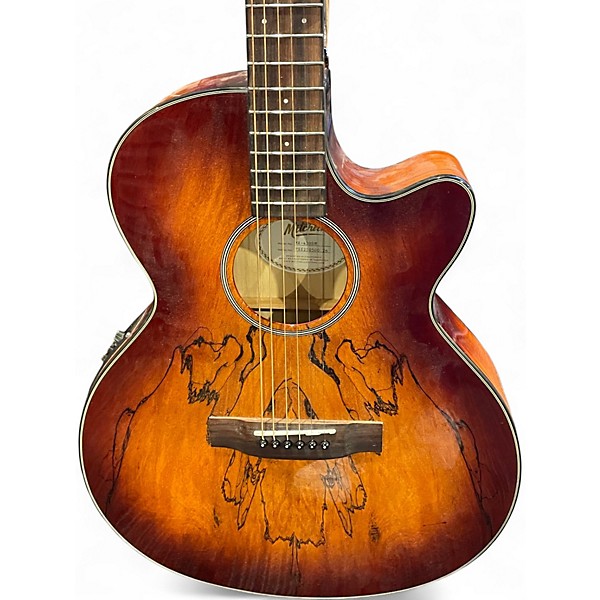Used Mitchell MX430 Spalted Maple Acoustic Guitar