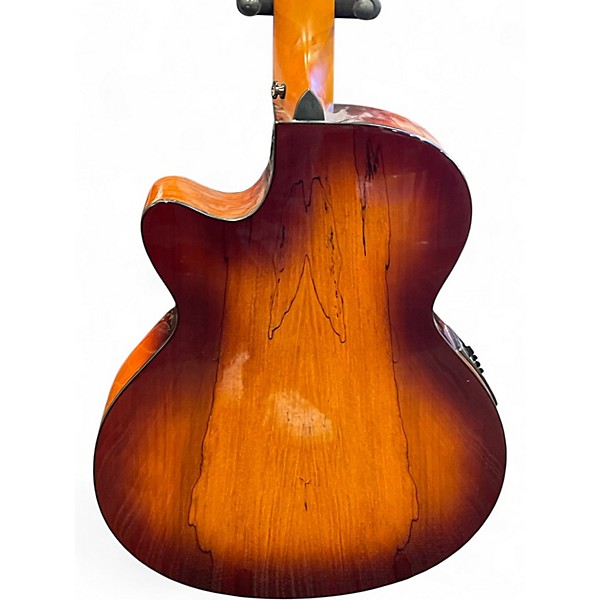 Used Mitchell MX430 Spalted Maple Acoustic Guitar