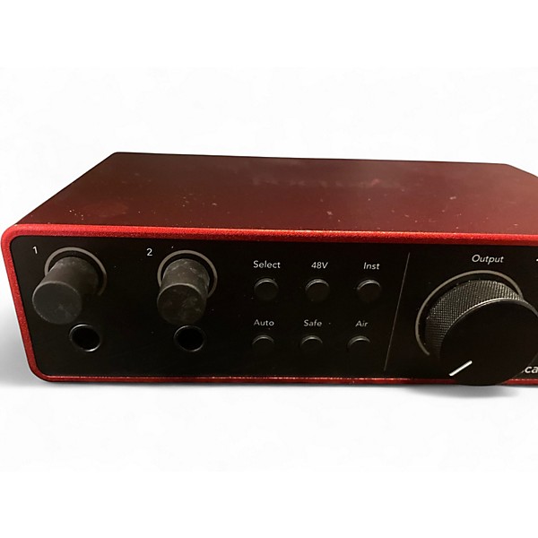 Used Focusrite SCARLETT 2I2 GEN 4 Audio Interface