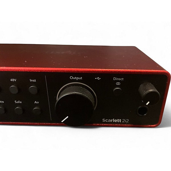Used Focusrite SCARLETT 2I2 GEN 4 Audio Interface