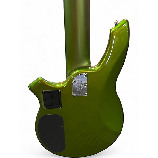 Used Ernie Ball Music Man Bongo 6 String GREEN Electric Bass Guitar