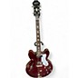 Used 2021 Epiphone RIVIERA Sparkling Burgundy Hollow Body Electric Guitar thumbnail