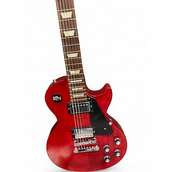 Used 2012 Gibson Les Paul Studio Worn Cherry Solid Body Electric Guitar