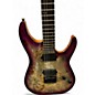 Used Schecter Guitar Research CR6 Aurora Burst Solid Body Electric Guitar