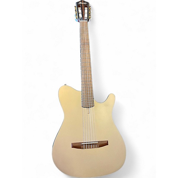 Used Ibanez FRH10N Pink Classical Acoustic Electric Guitar
