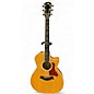 Used Taylor 614CE Natural Acoustic Electric Guitar thumbnail