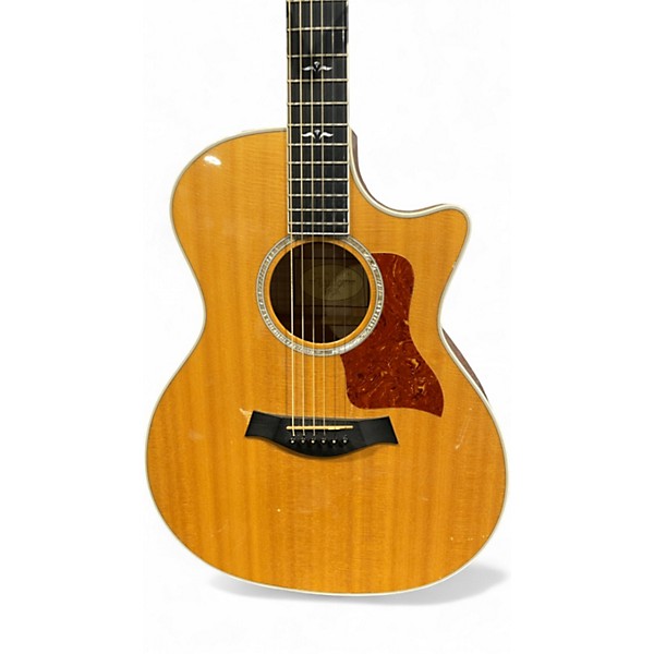 Used Taylor 614CE Natural Acoustic Electric Guitar