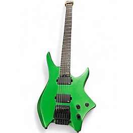 Used Hils HN3 Emerald Green Solid Body Electric Guitar