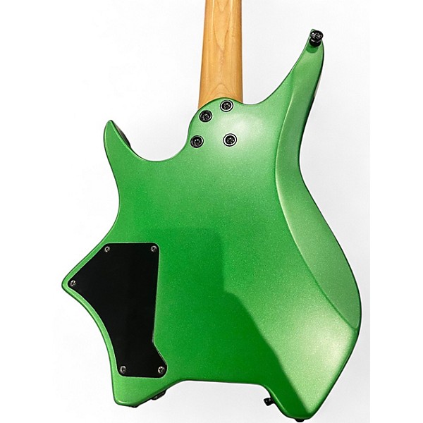 Used Hils HN3 Emerald Green Solid Body Electric Guitar