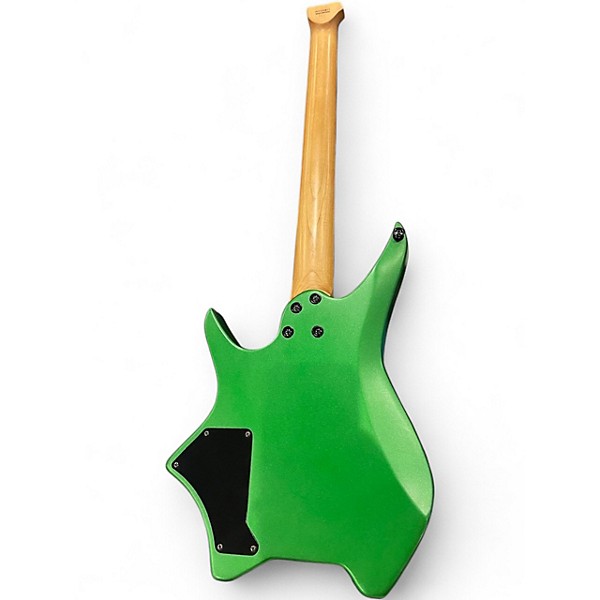 Used Hils HN3 Emerald Green Solid Body Electric Guitar
