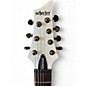 Used Schecter Guitar Research Demon 7 String white Solid Body Electric Guitar