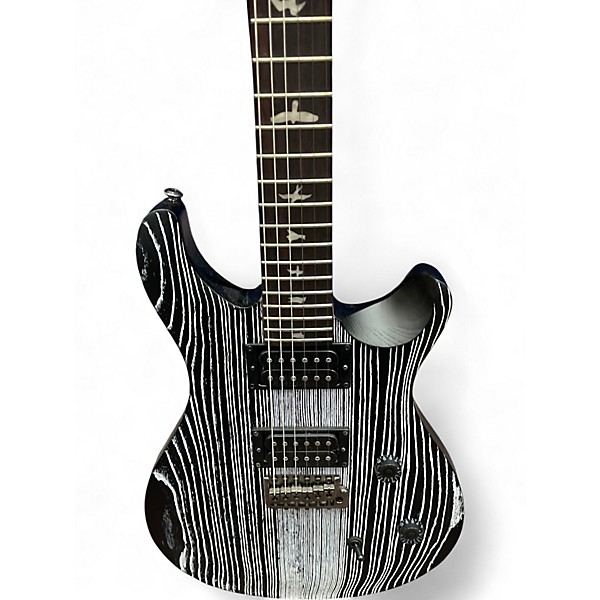 Used PRS CE24 Sandblasted White Solid Body Electric Guitar