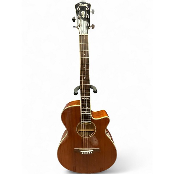 Used Ibanez AEG12IINT Mahogany Acoustic Electric Guitar