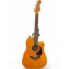 Used Fender LA BREA Natural Acoustic Electric Guitar
