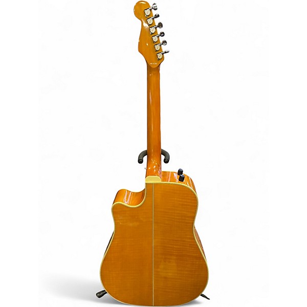 Used Fender LA BREA Natural Acoustic Electric Guitar