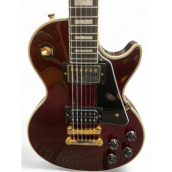Used Epiphone LES PAUL JERRY CANTRELL Wine Red Solid Body Electric Guitar