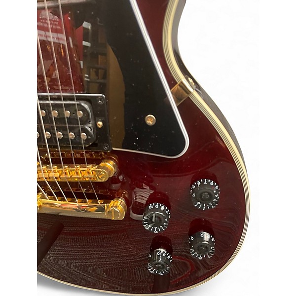 Used Epiphone LES PAUL JERRY CANTRELL Wine Red Solid Body Electric Guitar