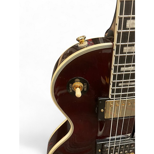 Used Epiphone LES PAUL JERRY CANTRELL Wine Red Solid Body Electric Guitar