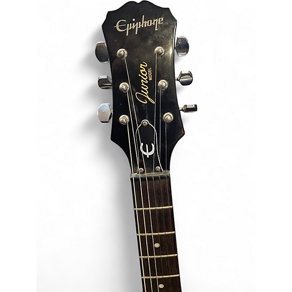 Used Epiphone JUNIOR MODEL Black Onyx Solid Body Electric Guitar
