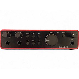 Used Focusrite Scarlett 2i2 Gen 4 Audio Interface