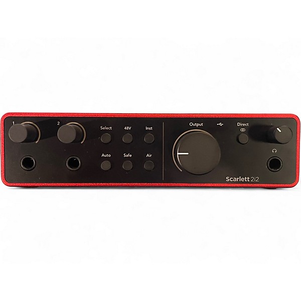 Used Focusrite Scarlett 2i2 Gen 4 Audio Interface