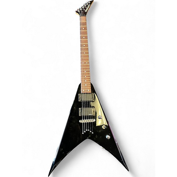 Used Jackson JS30KV King V Black Solid Body Electric Guitar