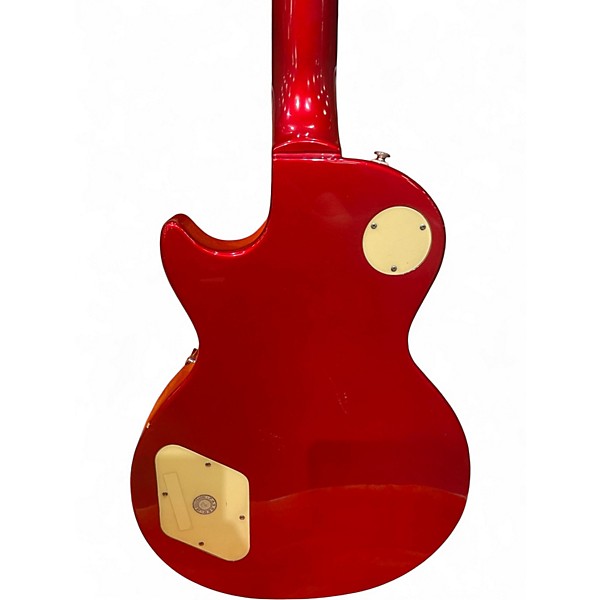 Used Epiphone Les Paul Deluxe Red Sparkle Solid Body Electric Guitar