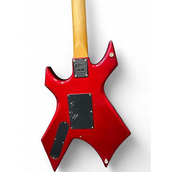 Used B.C. Rich NJ Series Warlock RED Solid Body Electric Guitar