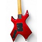 Used B.C. Rich NJ Series Warlock RED Solid Body Electric Guitar