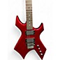 Used B.C. Rich NJ Series Warlock RED Solid Body Electric Guitar