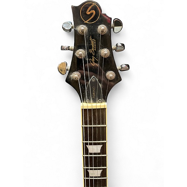 Used Greg Bennett Design by Samick TR-2 VS BURST Solid Body Electric Guitar