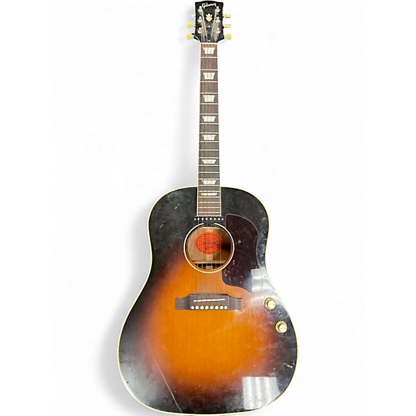 Vintage 2005 Gibson J160E 3 Color Sunburst Acoustic Electric Guitar