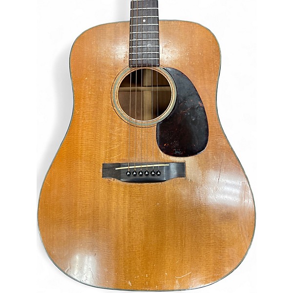 Vintage 1952 Martin D18 Natural Acoustic Guitar