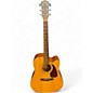 Used Fender DG-14SCE Natural Acoustic Electric Guitar thumbnail