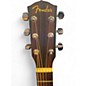 Used Fender DG-14SCE Natural Acoustic Electric Guitar