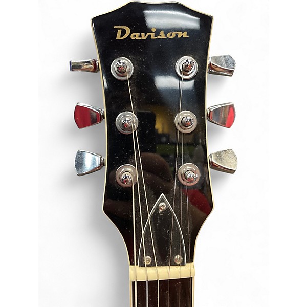 Used Davison LP STLYE CHERRY BURST Solid Body Electric Guitar