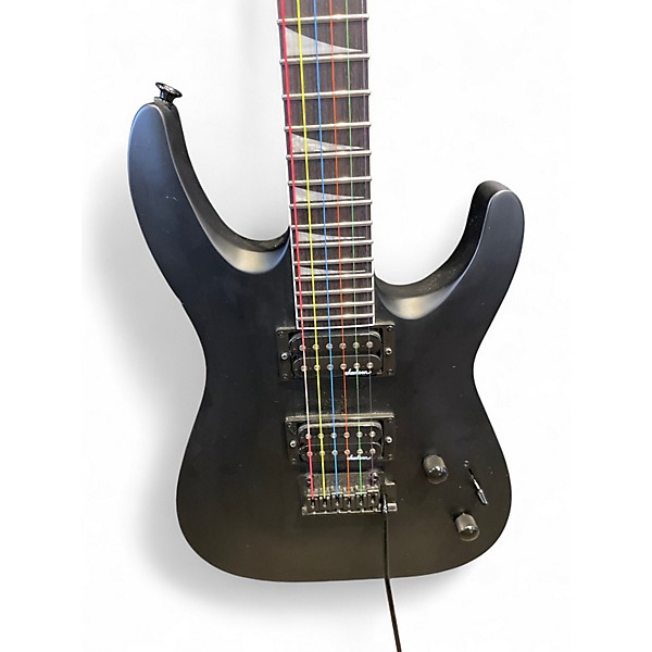 Used Jackson JS22 Dinky Black Solid Body Electric Guitar