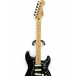 Used Squier Standard Stratocaster Black Solid Body Electric Guitar