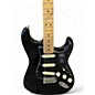 Used Squier Standard Stratocaster Black Solid Body Electric Guitar