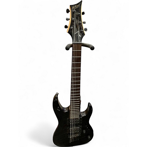 Used Mitchell MM100 Mini Black Solid Body Electric Guitar