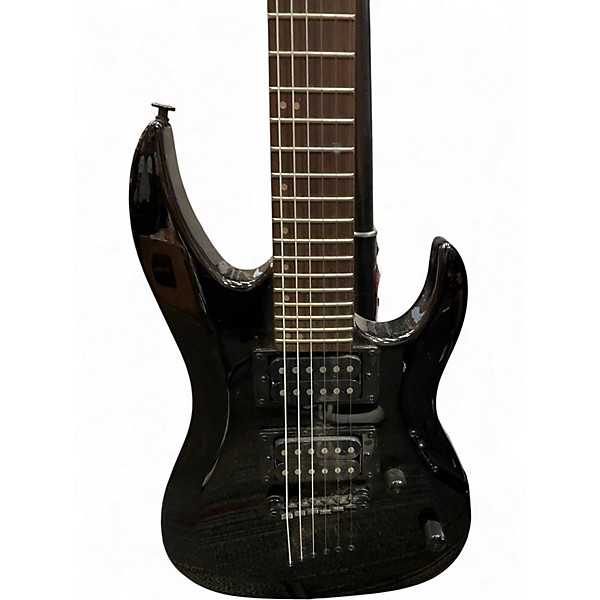 Used Mitchell MM100 Mini Black Solid Body Electric Guitar