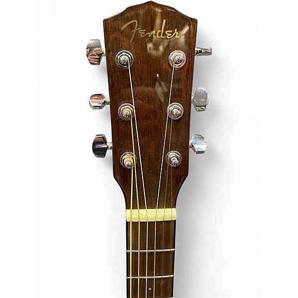 Used Fender CD60 Dreadnought Natural Acoustic Guitar
