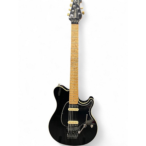 Used Ernie Ball Music Man Axis Black Solid Body Electric Guitar