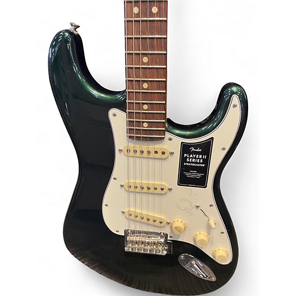 Used 2025 Fender Player II Stratocaster British Racing Green Solid Body Electric Guitar