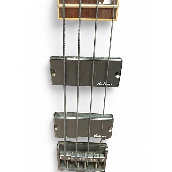 Used 2012 Jackson JS3 CONCERT TBK Trans Black Electric Bass Guitar