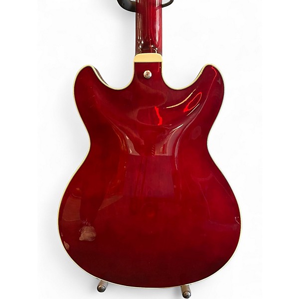 Used Ibanez AS73 TCR 12 04 Red Hollow Body Electric Guitar