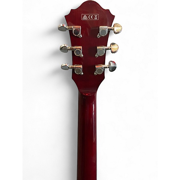 Used Ibanez AS73 TCR 12 04 Red Hollow Body Electric Guitar