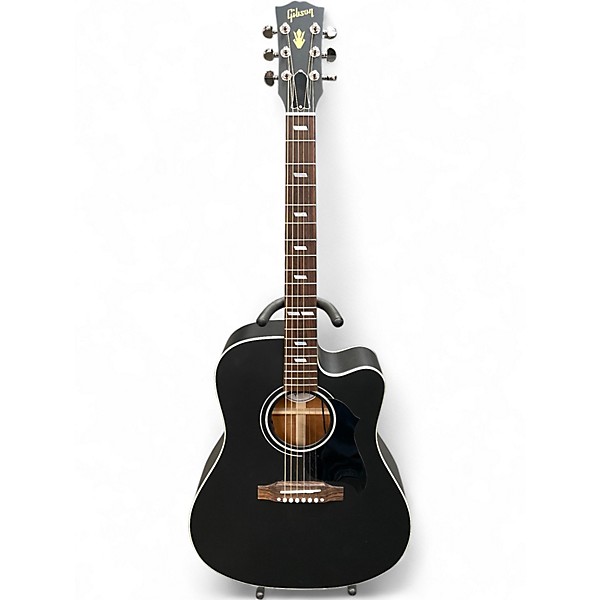 Used Gibson Songwriter EC Special Ebony Acoustic Electric Guitar